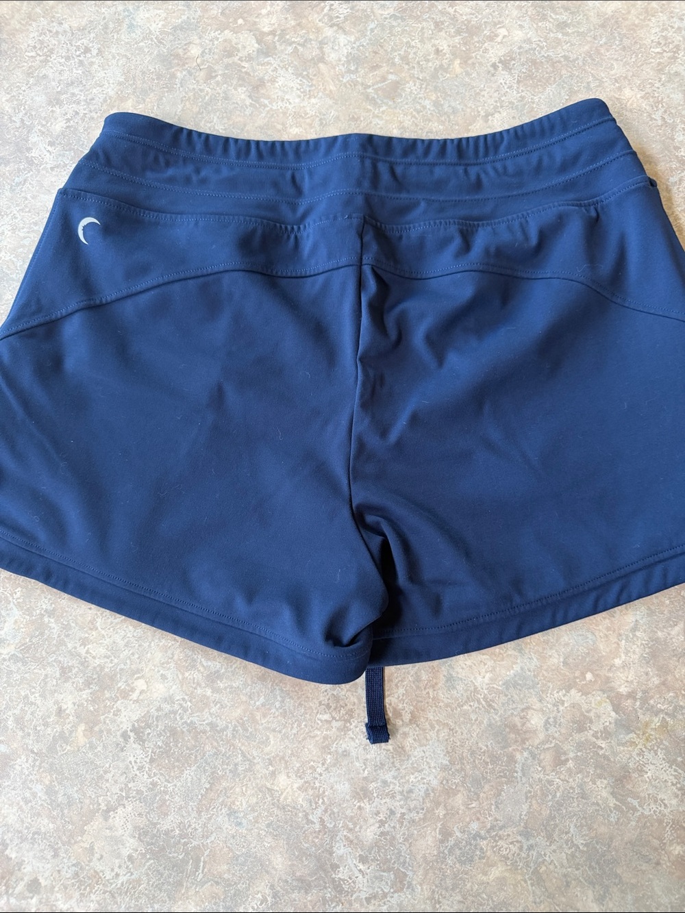 ZYIA Navy Athletic Drawstring Shorts - Picture 3 of 3
